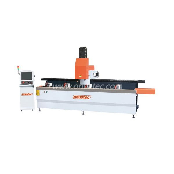 3+1 Achse Twin Spindel CNC -Profilbearbeitungszentrum für Türen und Fenster 
