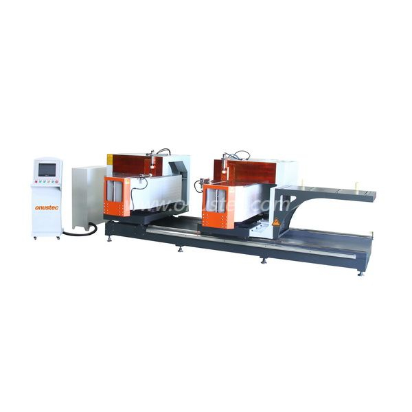 Große Multi -Winkel -CNC -Doppelkopf -Gehrungssäge