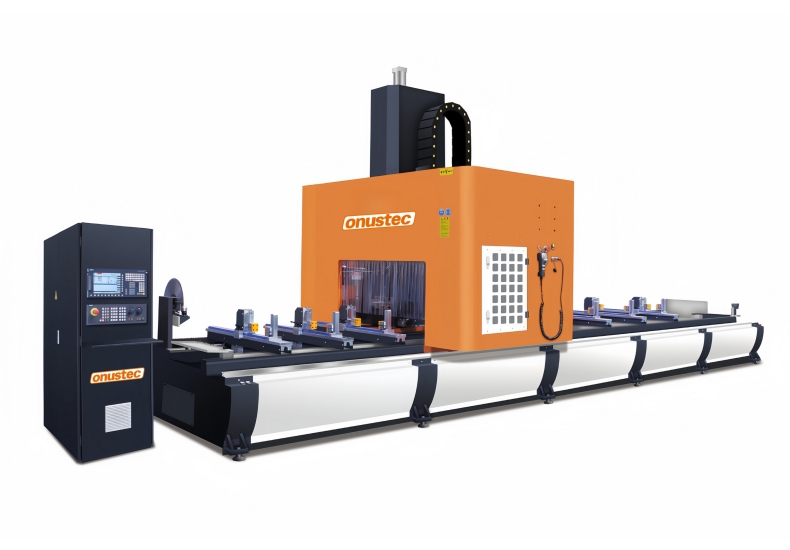 OT-C650 Onustec High-End 5-Achsen-CNC-Profilbearbeitungszentrum