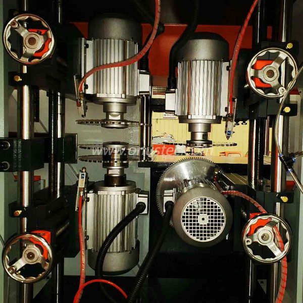 5-Blatt-Schaftfräsmaschine für Aluminiumfassaden