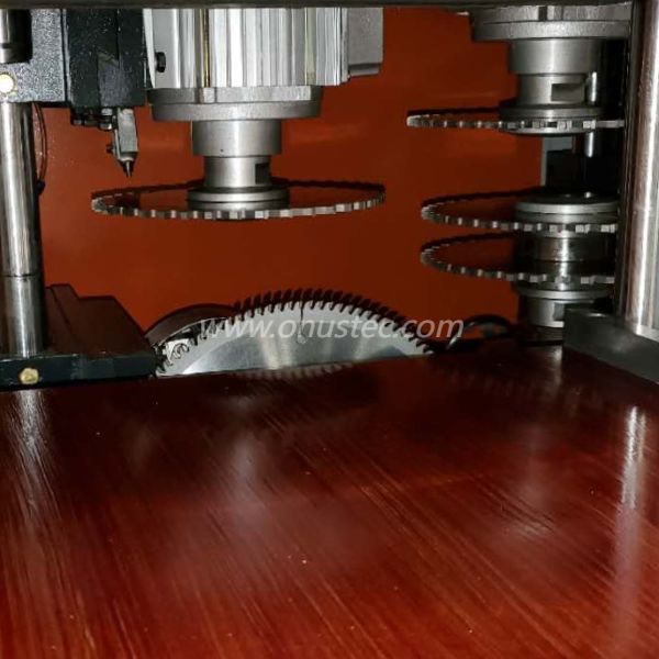 5-Blatt-Schaftfräsmaschine für Aluminiumfassaden