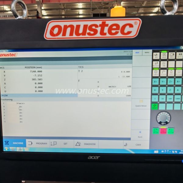3-Achsen-Portal-CNC-Profilbearbeitungszentrum